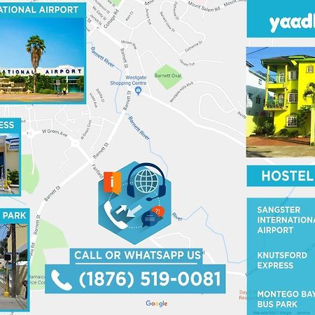 Yaad Hostel Монтего Бей Екстериор снимка
